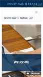 Mobile Screenshot of devrylaw.ca